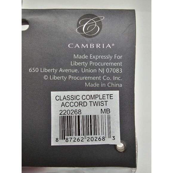 Cambria Finials 5/8" Matte Brown. - Picture 4 of 5